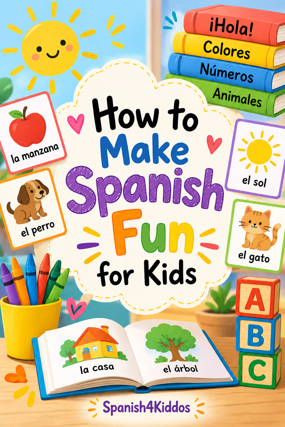 How to make Spanish fun for kids