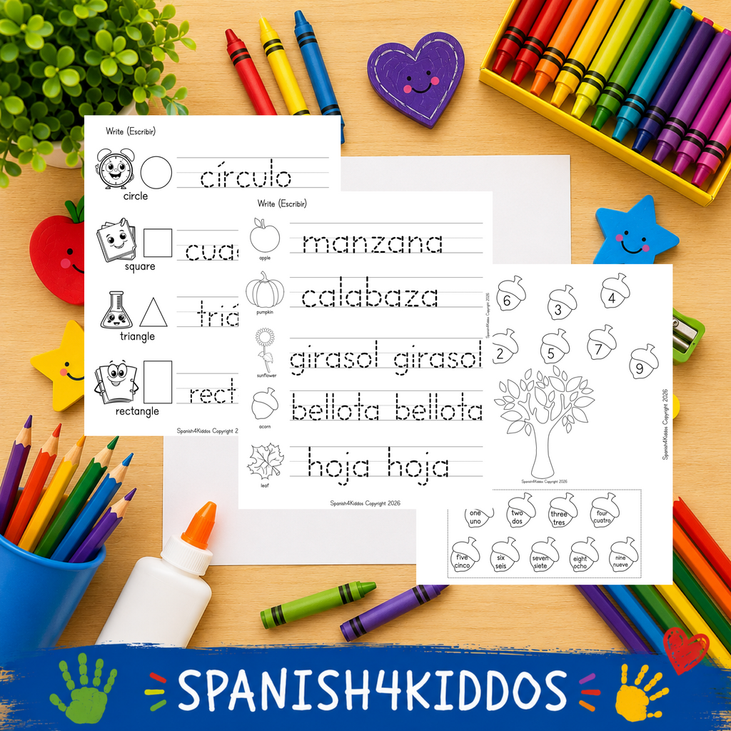 Fall Spanish Learning Bundle