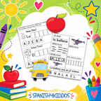 Spanish Starter Set for PreK to K - Vol 1
