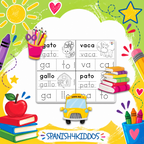 Spanish Starter Set for PreK to K - Vol 1