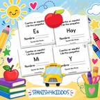 Spanish Starter Set for PreK to K - Vol 1